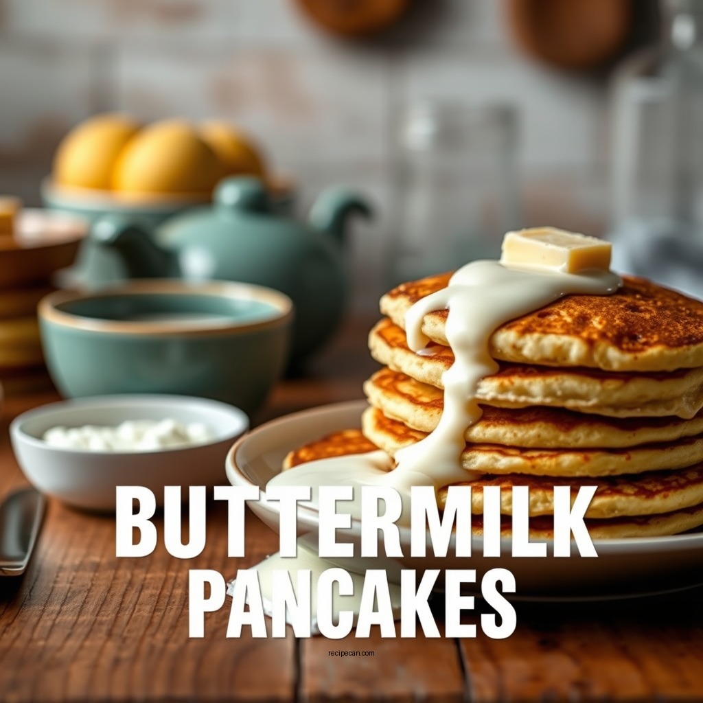 Essential Ingredients for Buttermilk Pancakes - pancake recipe using buttermilk