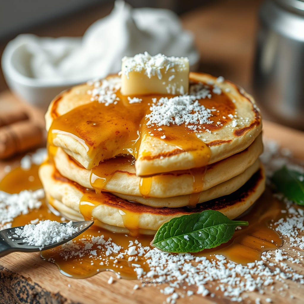 Key Ingredients for Baking Soda Pancakes - pancake recipe without baking powder