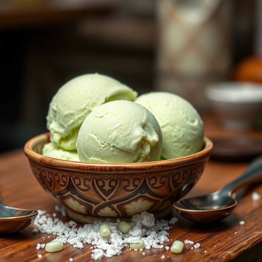 Ingredients You'll Need - pandan ice cream recipe