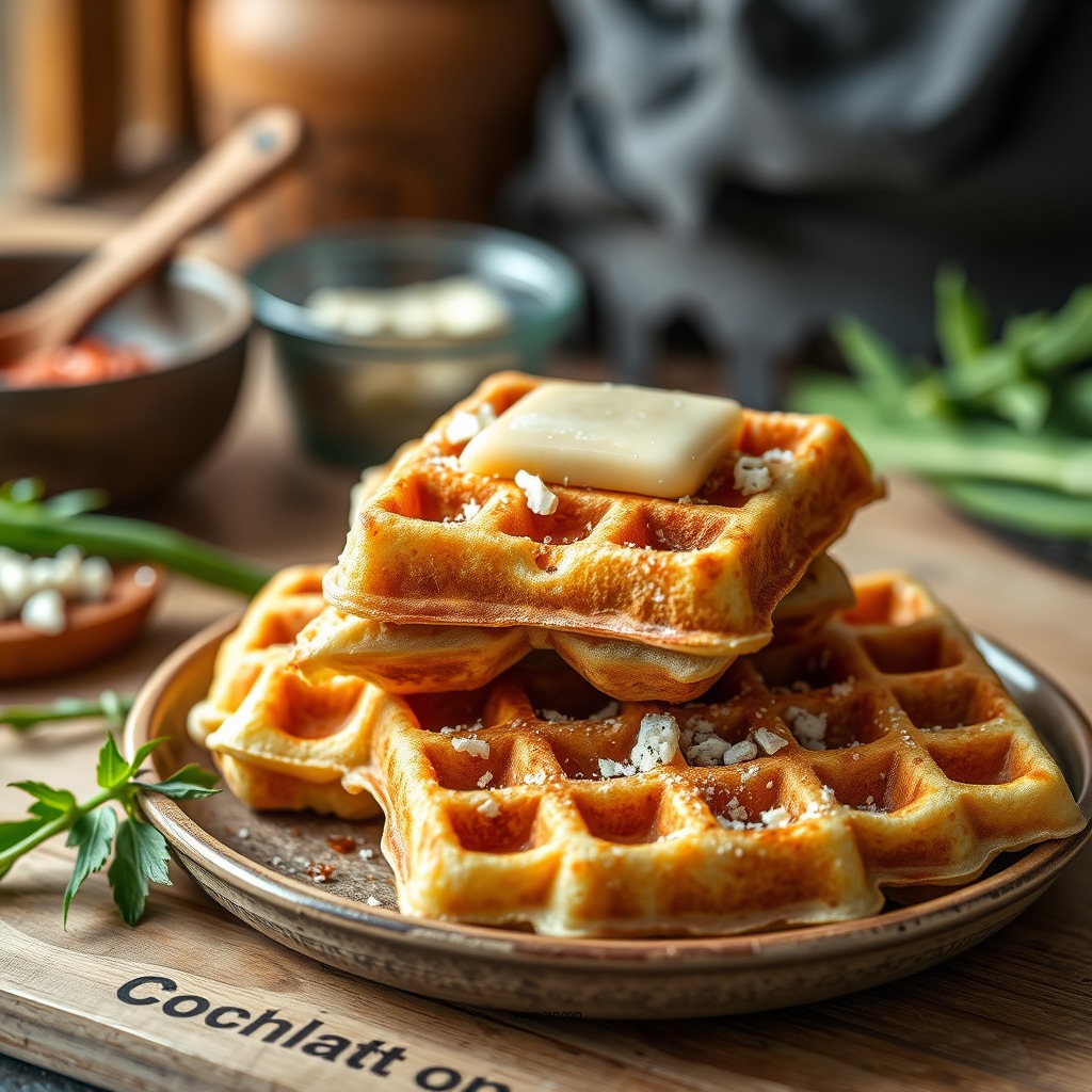 Ingredients Needed - pandan waffles recipe