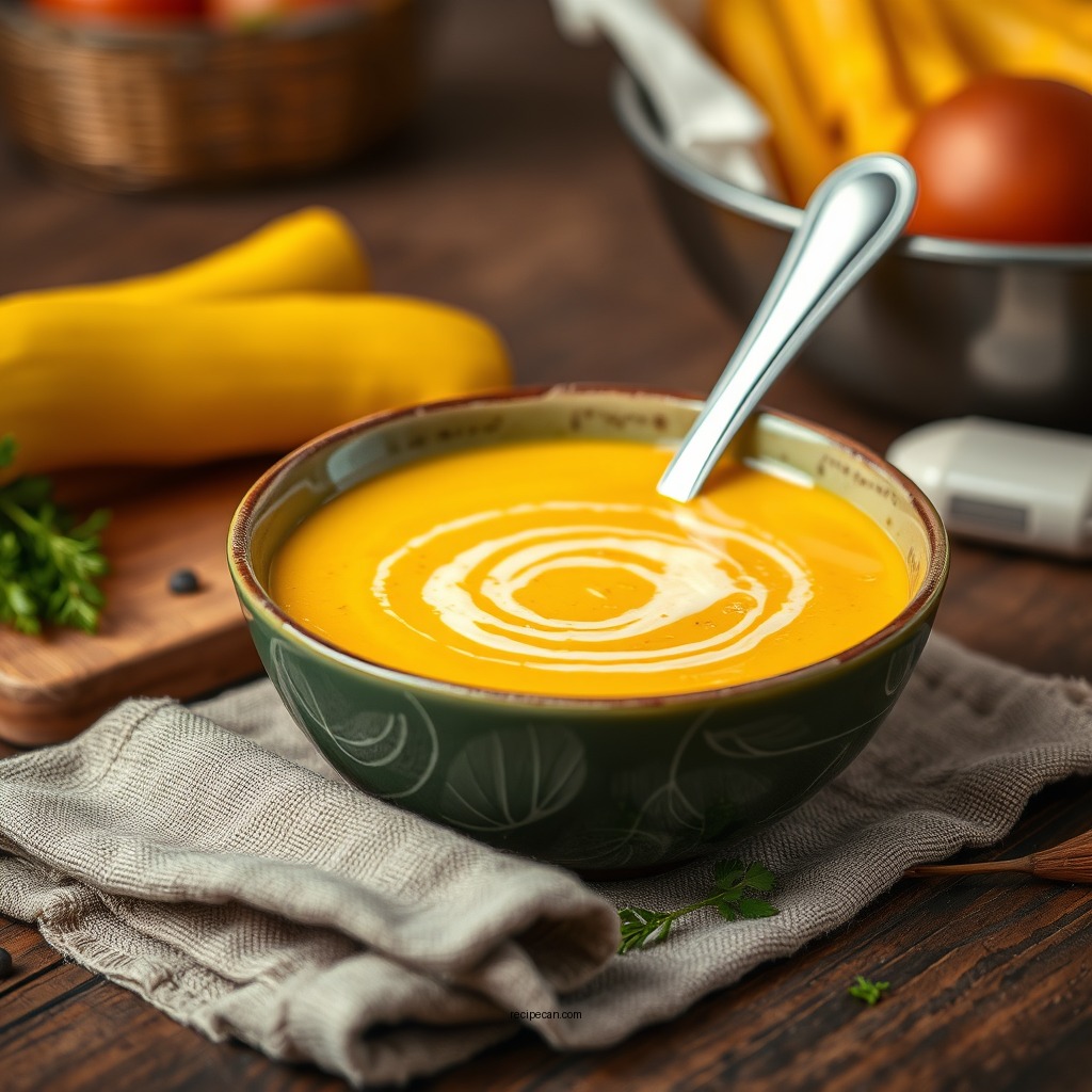 Ingredients Needed for the Recipe - panera bread squash soup recipe