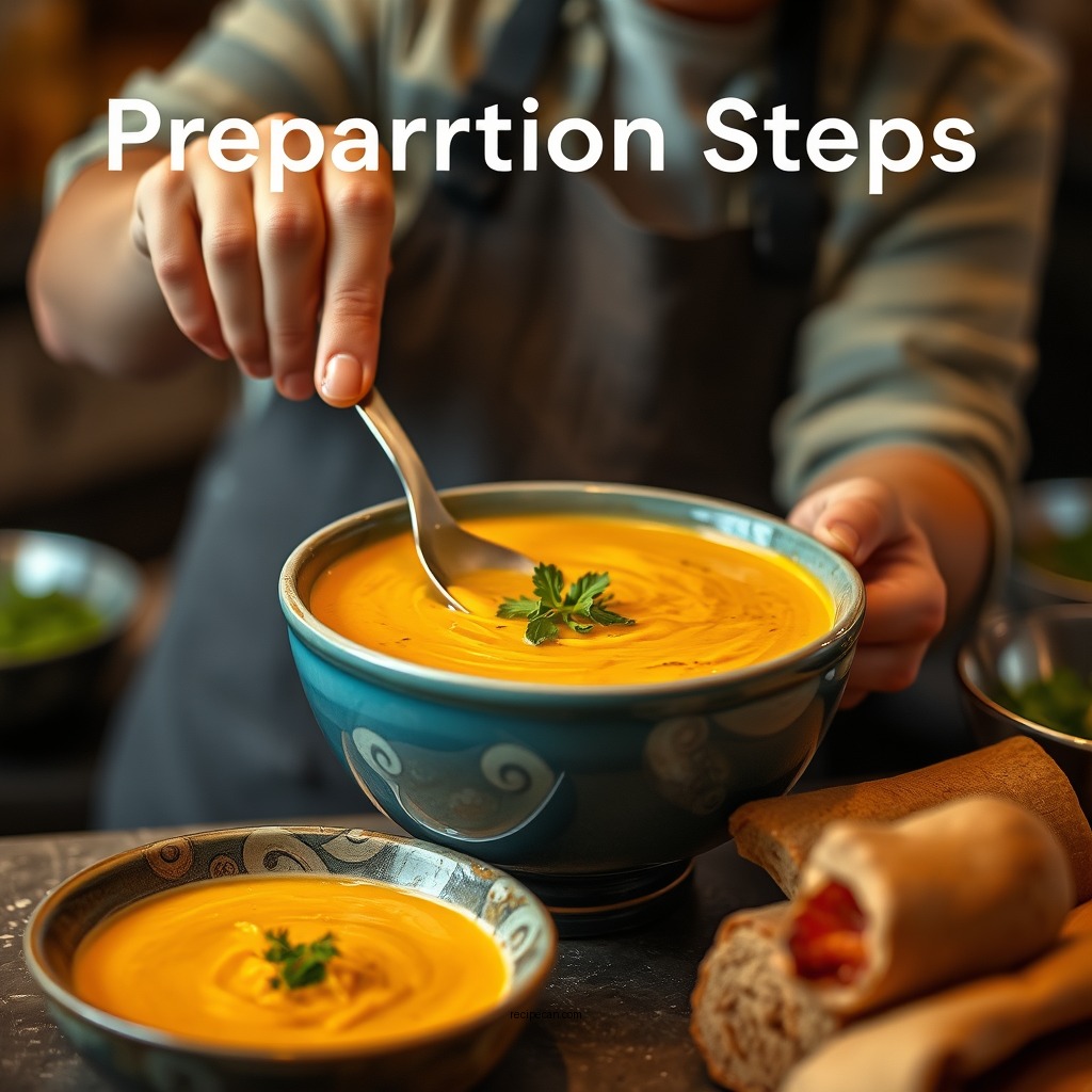 Preparation Steps - panera butternut squash soup recipe