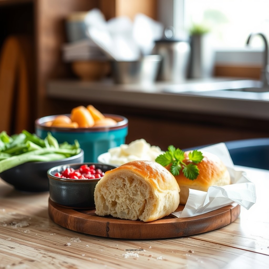 Ingredients You'll Need - parker house rolls recipe