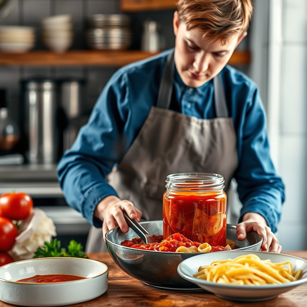 Preparing Your Pasta Sauce - pasta sauce canning recipe