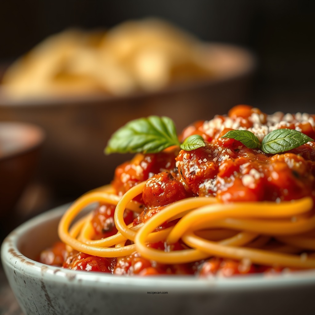 Customization Options - pasta sauce recipe