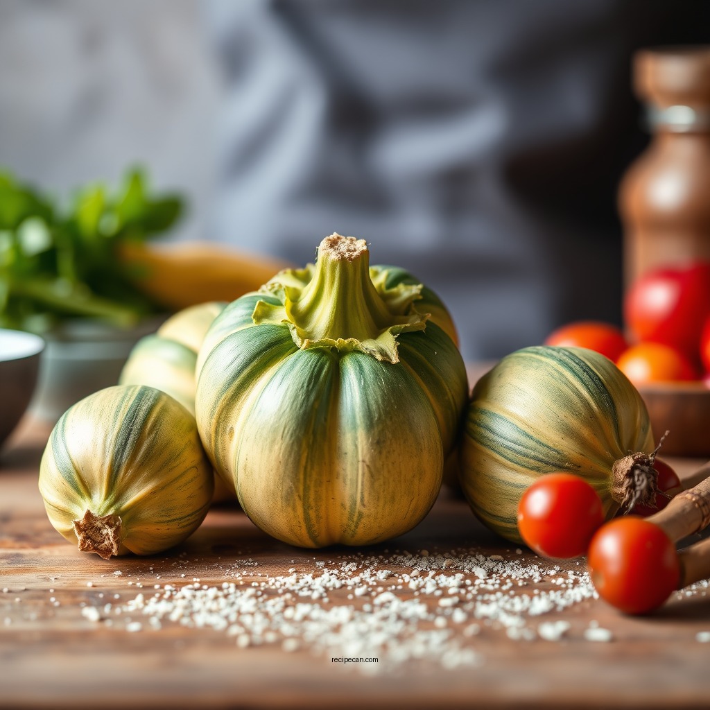 Ingredients You’ll Need - patty pan squash recipe