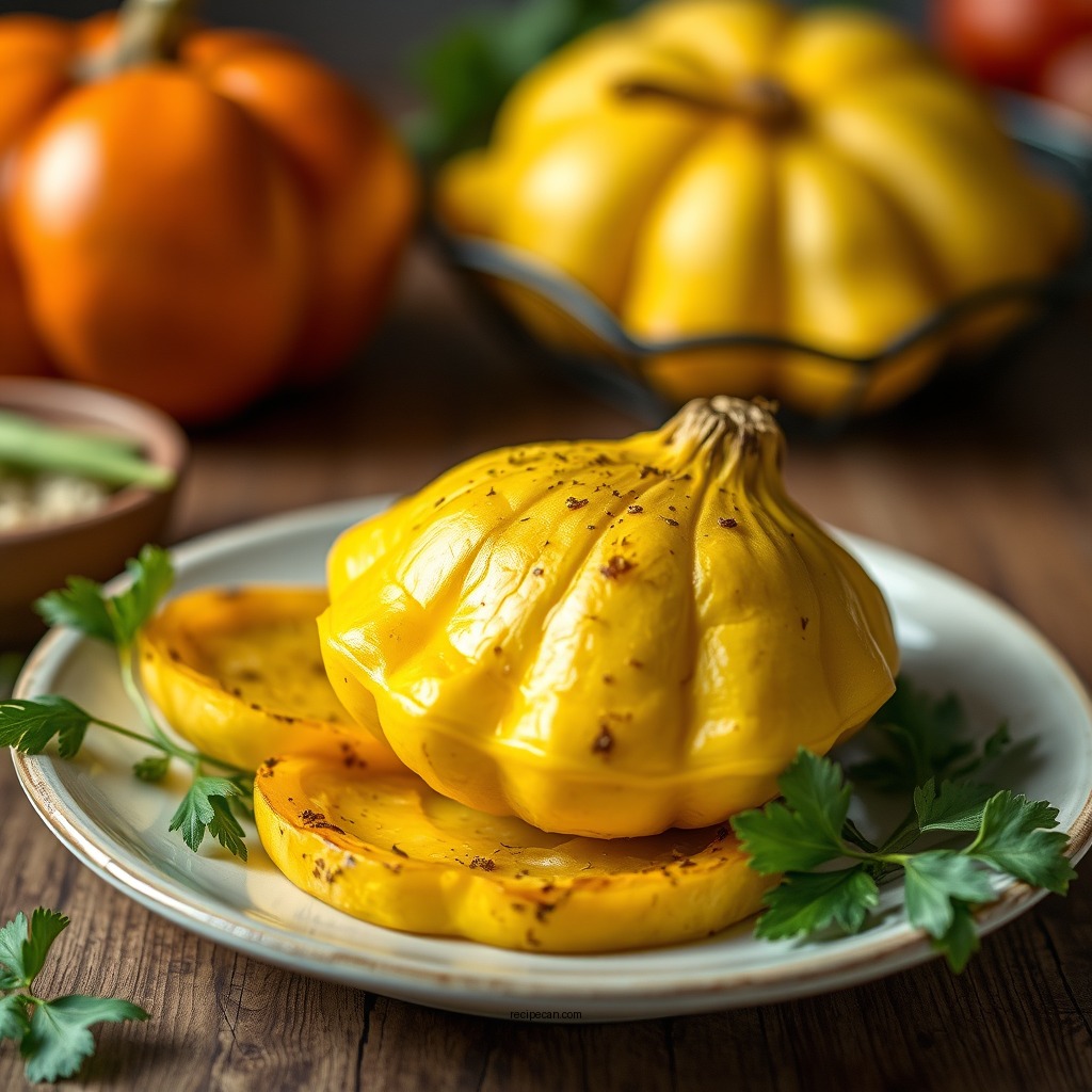 Roasted Patty Pan Squash - patty pan squash recipes