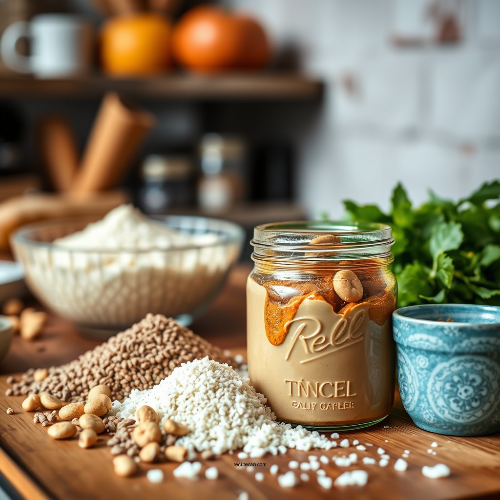 Ingredients You'll Need - peanut butter chia pudding recipe