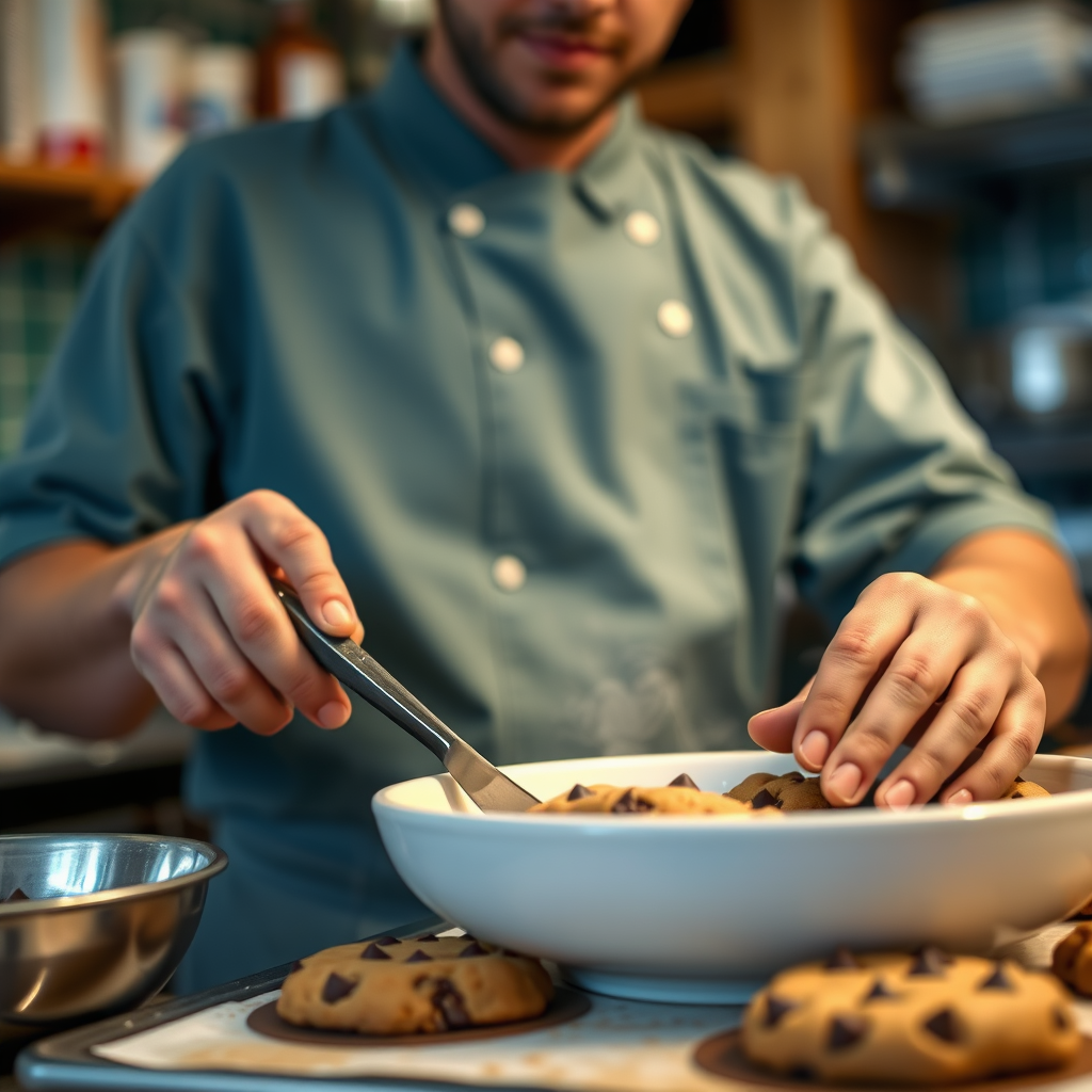 Step-by-Step Preparation - peanut butter chocolate chip cookie recipe
