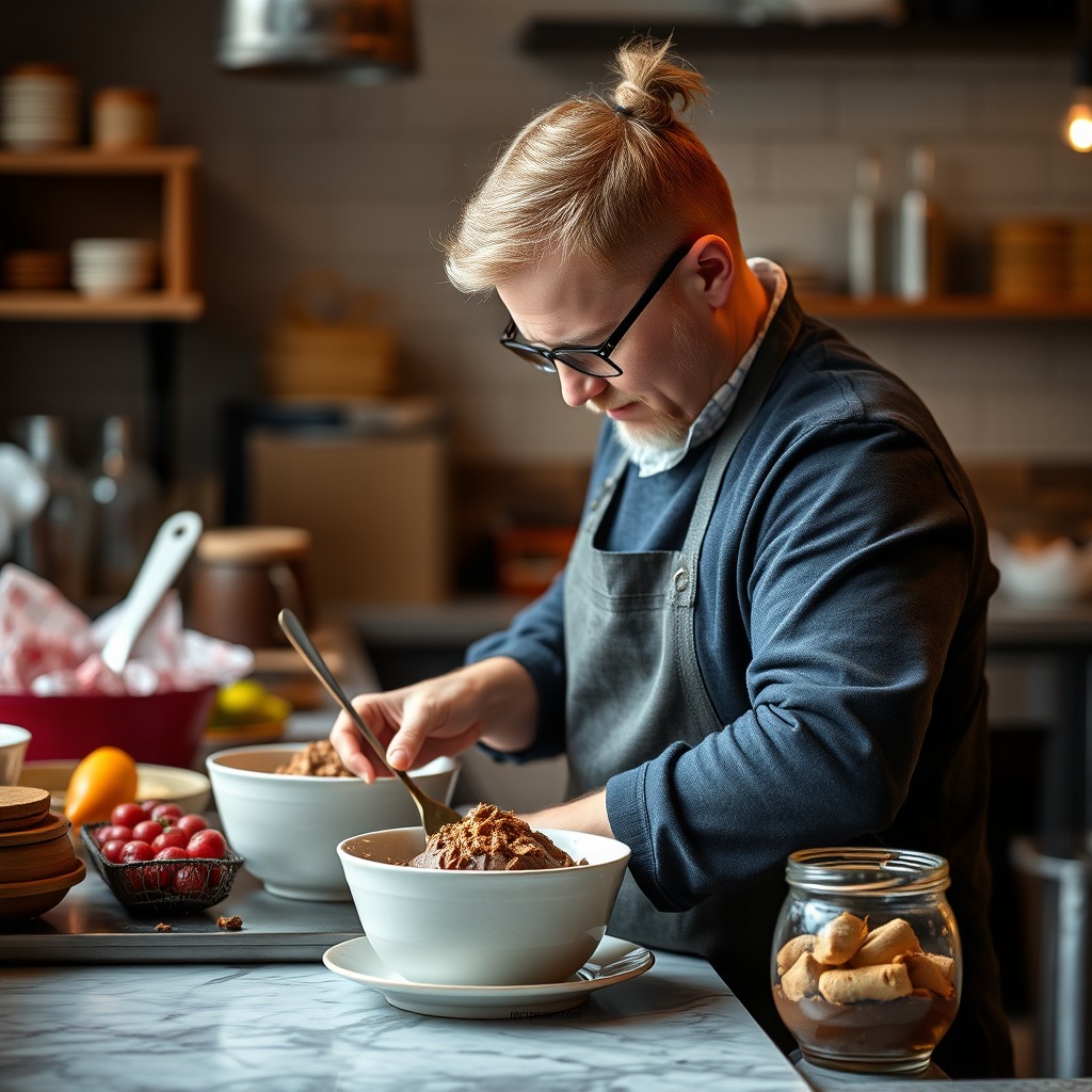 Preparation Steps - peanut butter chocolate mousse recipe