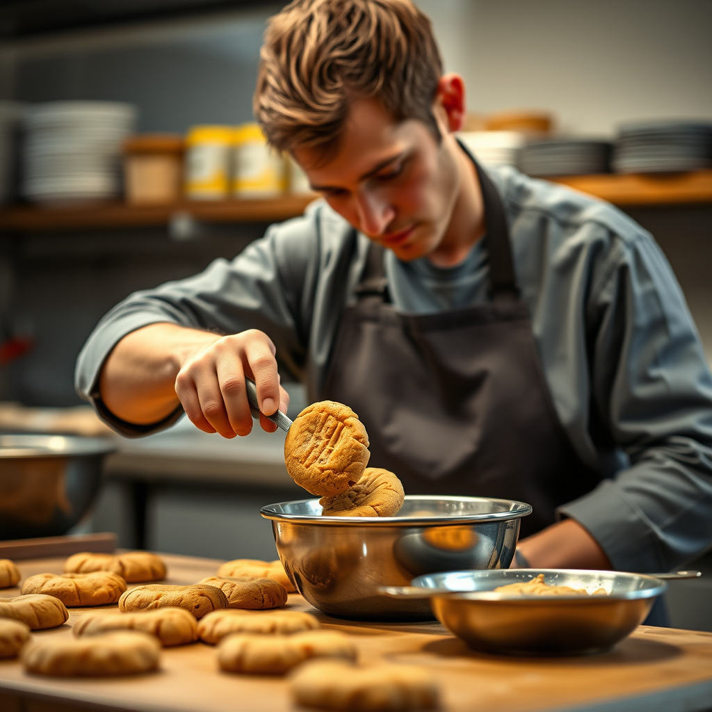 Step-by-Step Preparation - peanut butter cookie recipe peanut butter cookie recipe