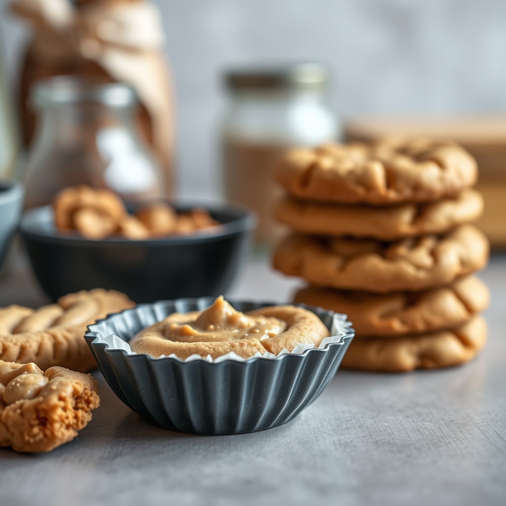 Essential Ingredients for Peanut Butter Cookies - peanut butter cookies easy recipe