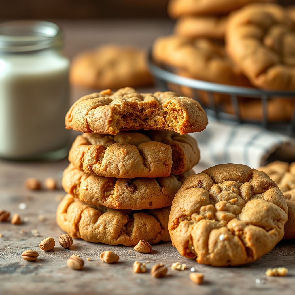 Chewy Peanut Butter Cookies - peanut butter cookies recipes