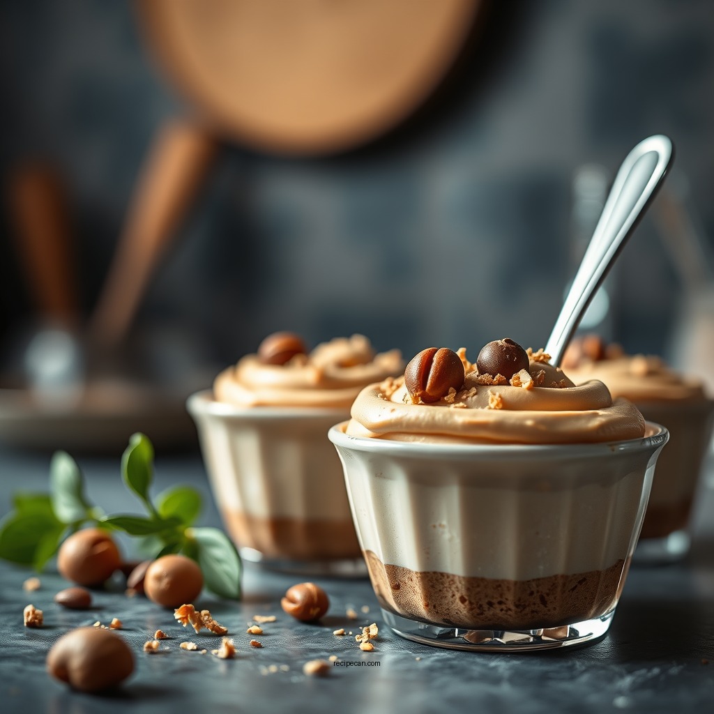 Combining the Mixtures - peanut butter mousse recipe