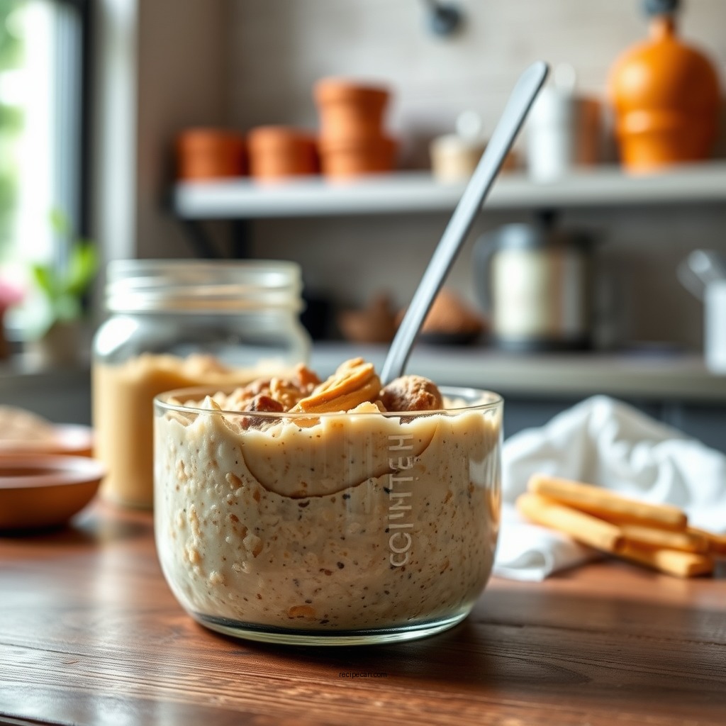 What You Need for Peanut Butter Overnight Oats - peanut butter overnight oats recipe