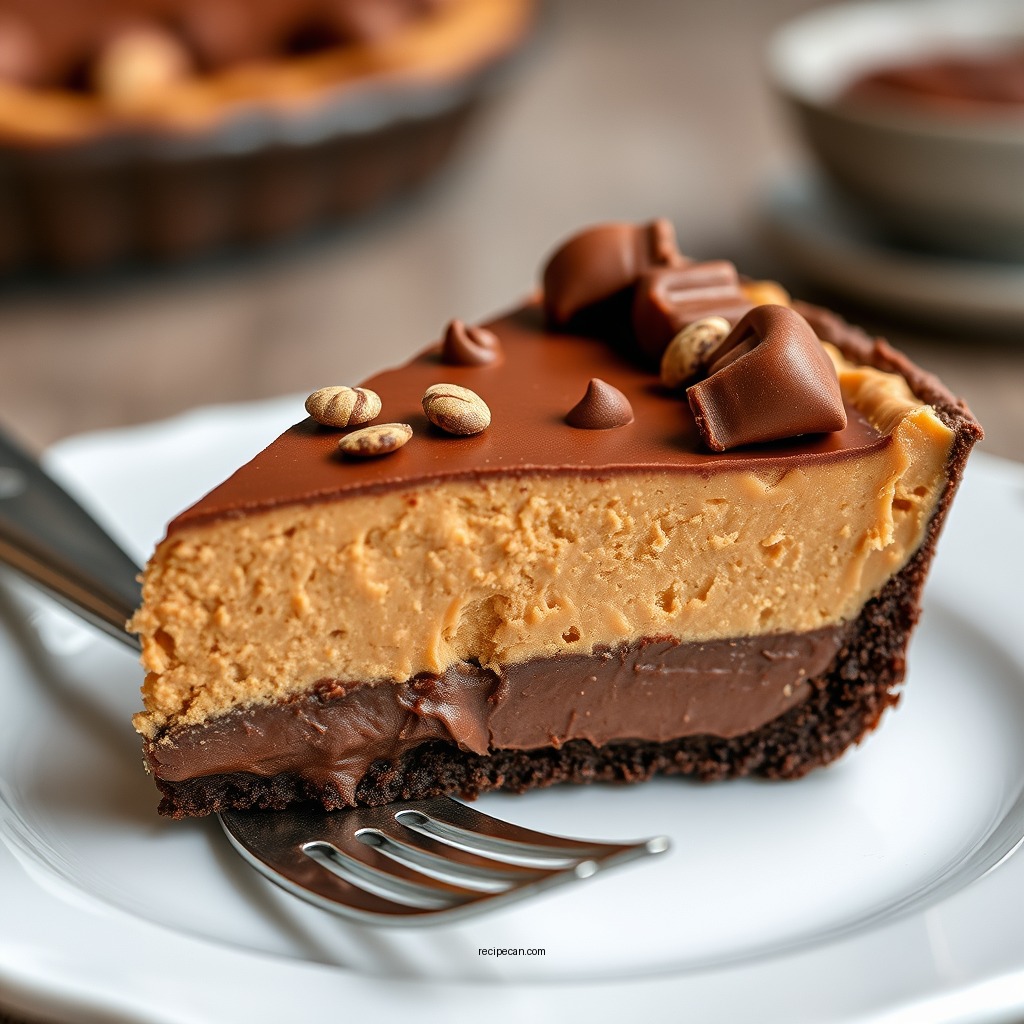 Chocolate Peanut Butter Pie - peanut butter pie recipes