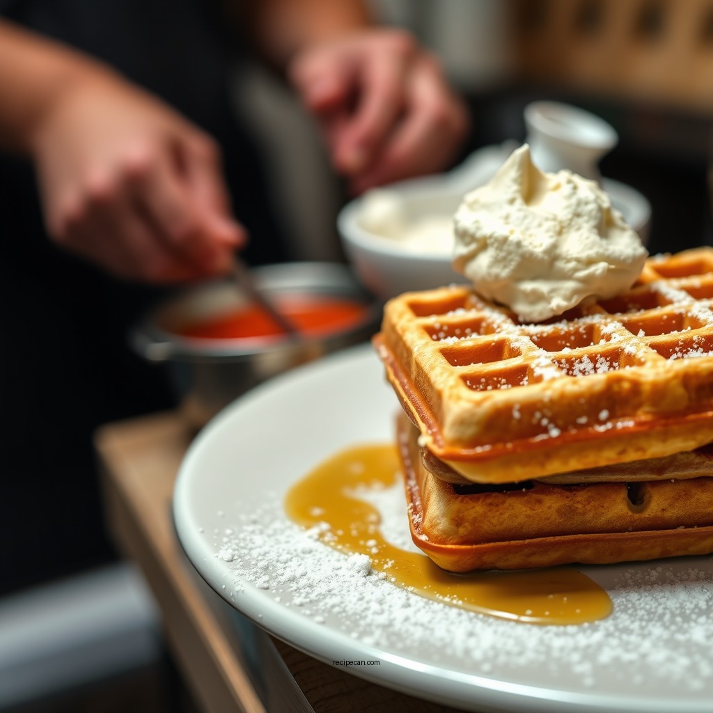 Ingredients for Pearl Mill Waffles - pearl mill waffle recipe