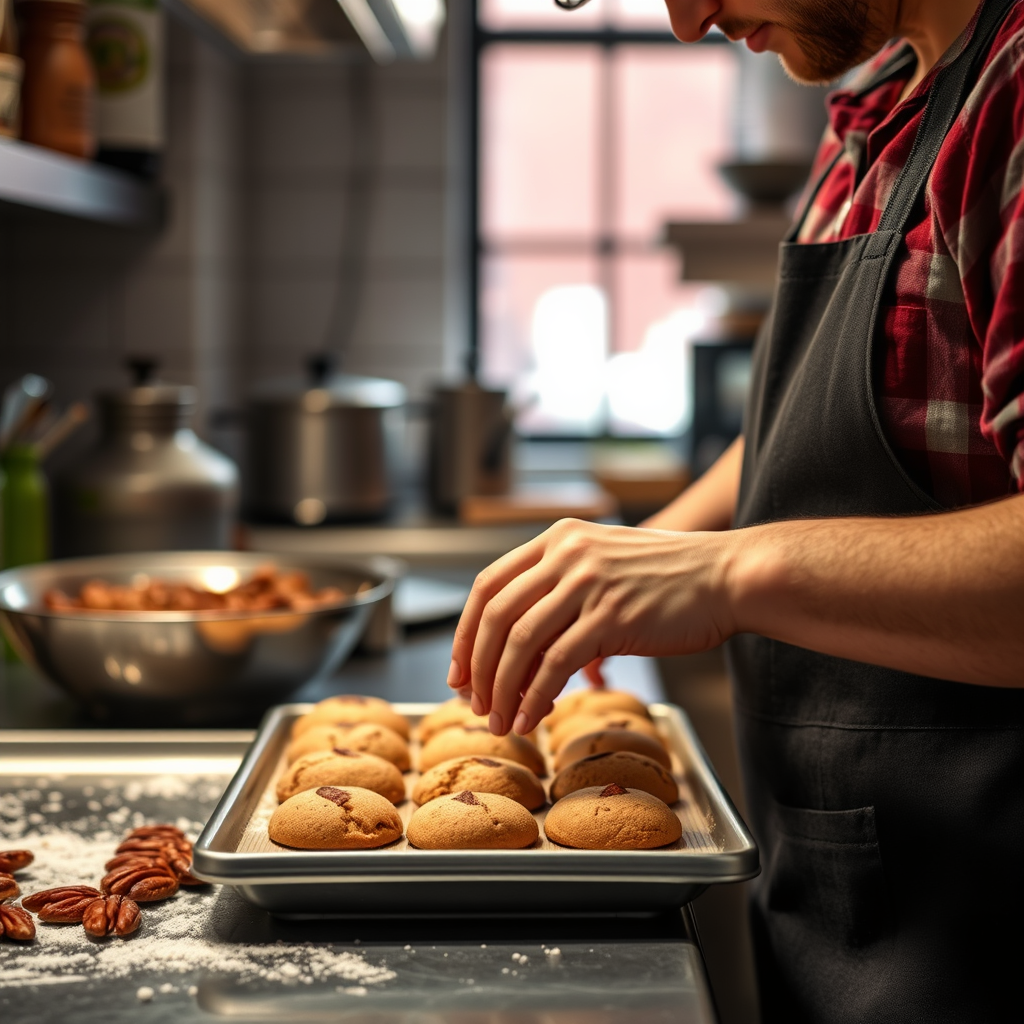 Preparation Steps - pecan cookies recipe