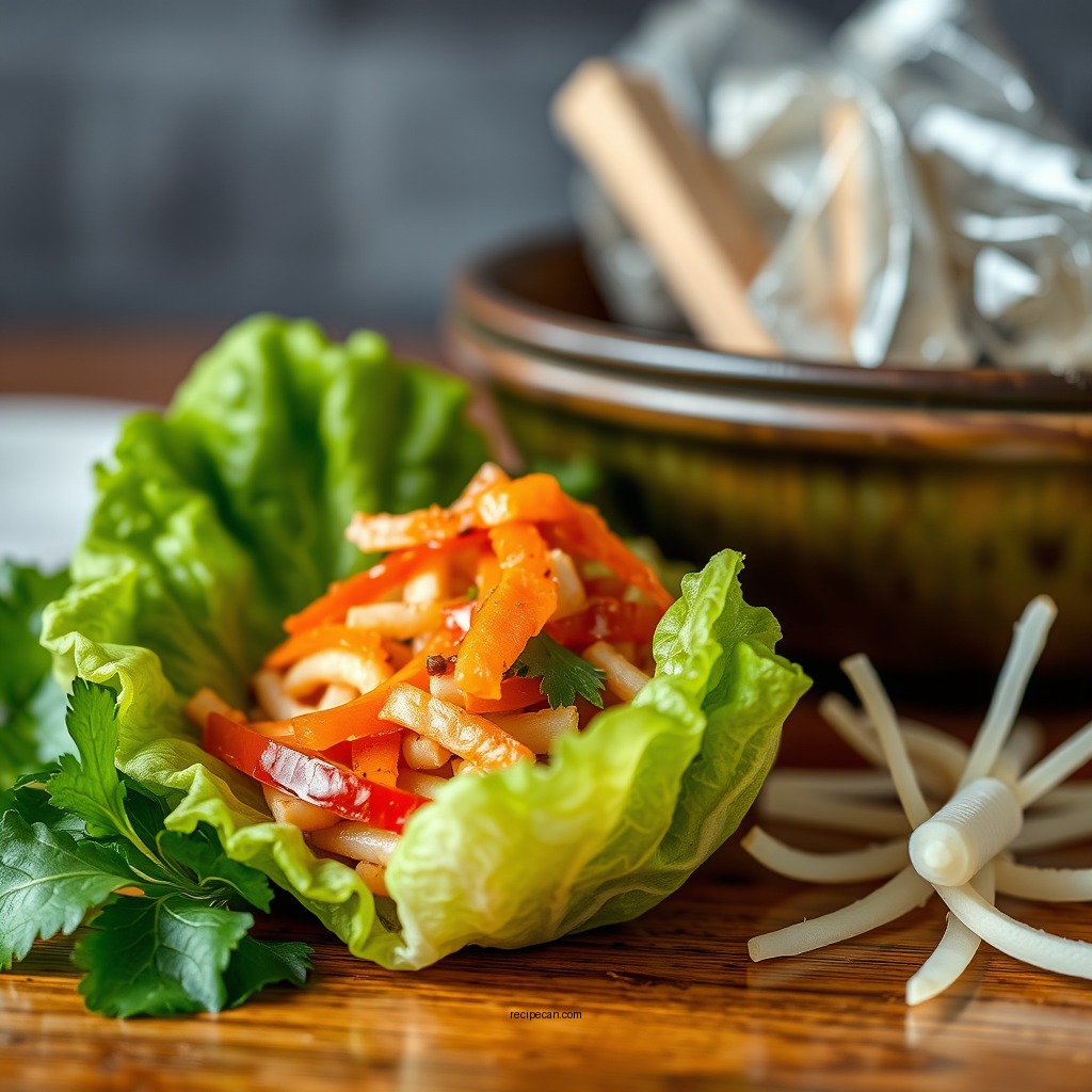 Ingredients Needed - pei wei lettuce wrap recipe