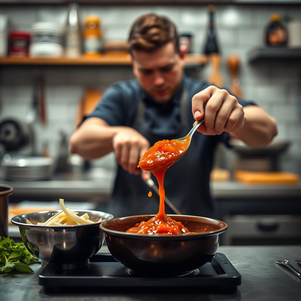 Preparation Steps - pepper sauce recipe