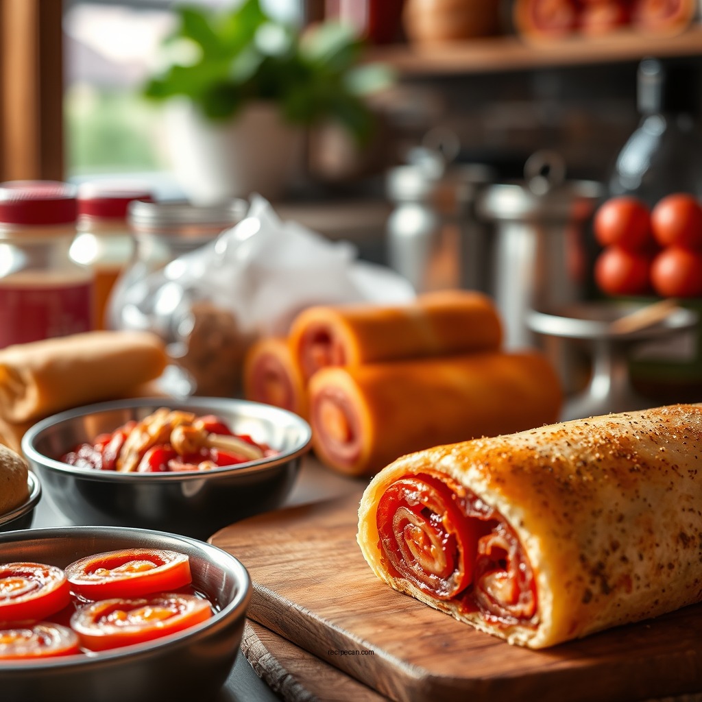 Ingredients You'll Need - pepperoni roll recipe