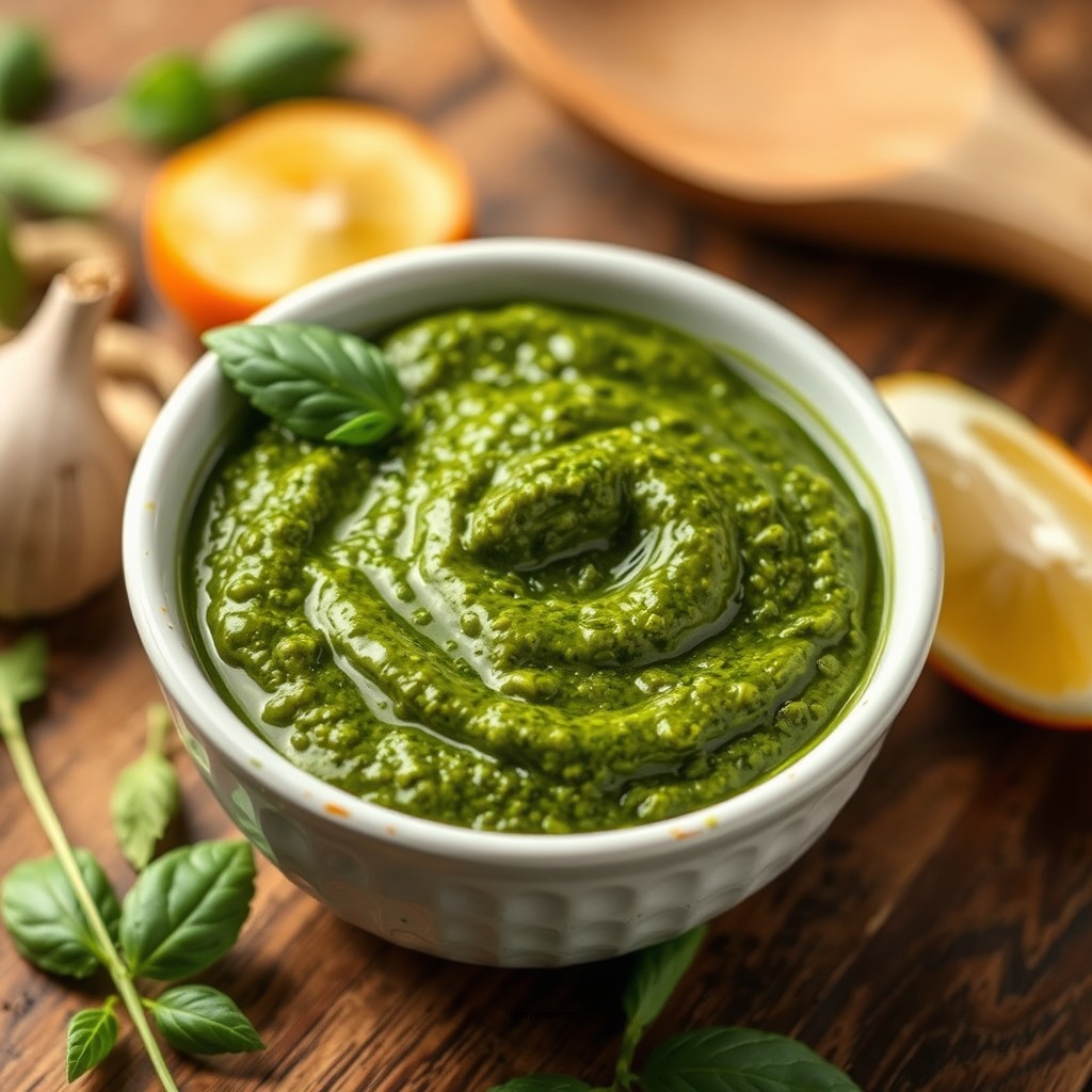 Ingredients You'll Need - pesto sauce recipe for pasta