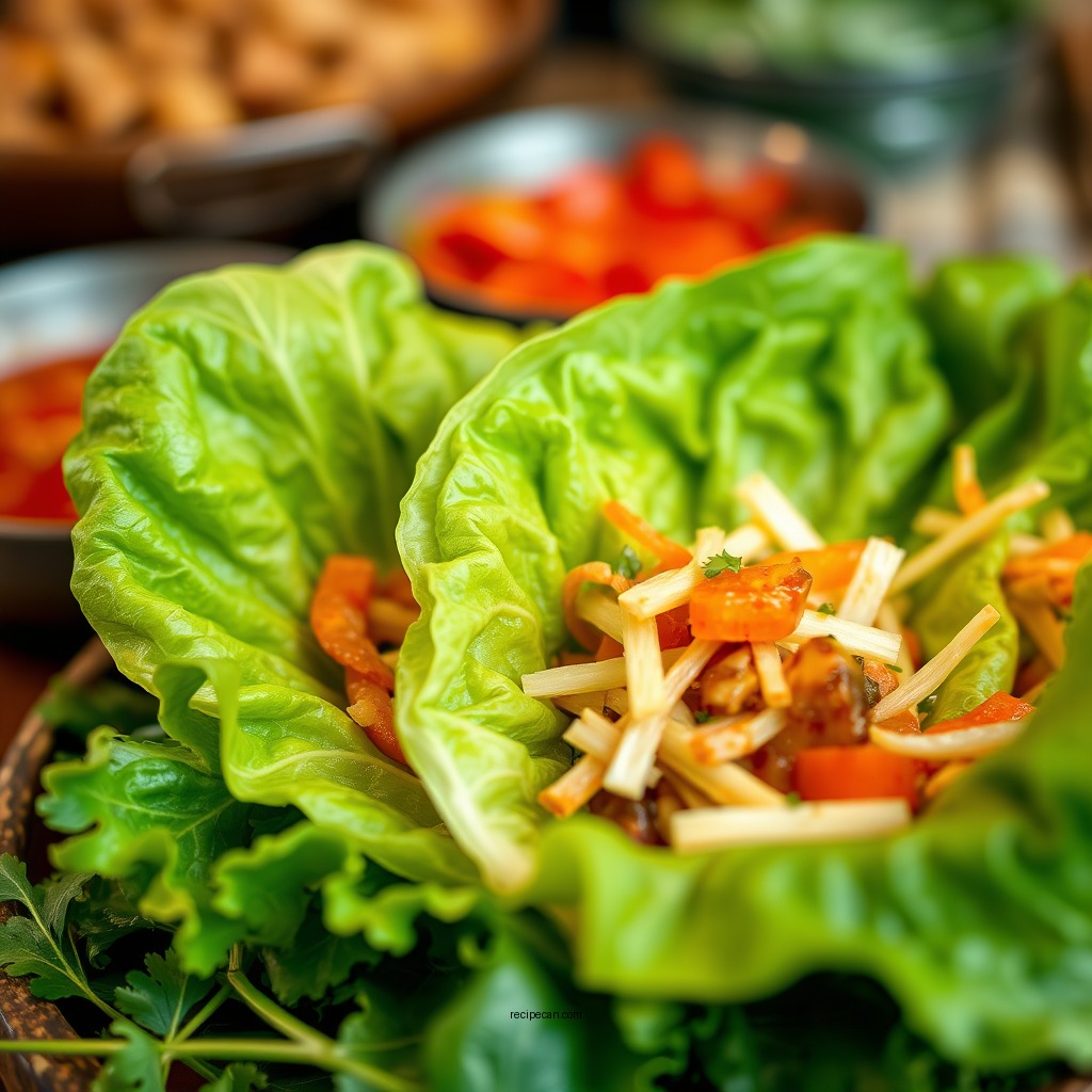 Vegetarian Lettuce Wrap Option - pf chang lettuce wrap recipes