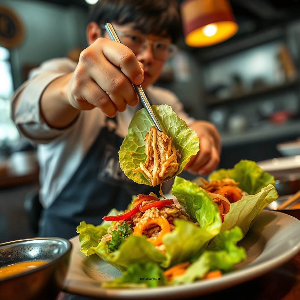 Step-by-Step Cooking Instructions - pf chang's recipe chicken lettuce wraps