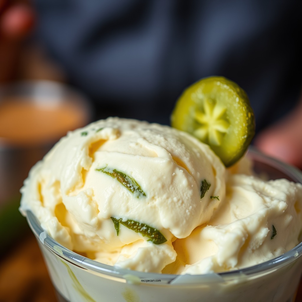 Infusing Pickle Flavor - pickle ice cream recipe