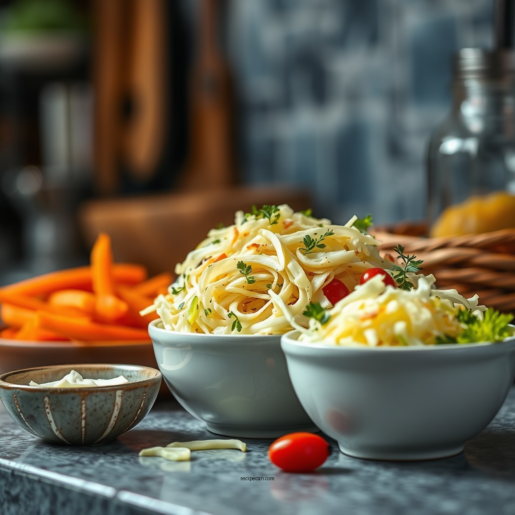 Ingredients You'll Need - pickled coleslaw recipe