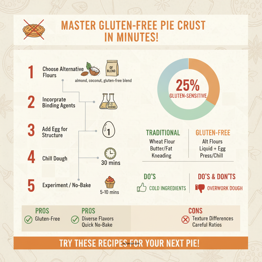 pie crust recipes - Data Infographic and Statistics
