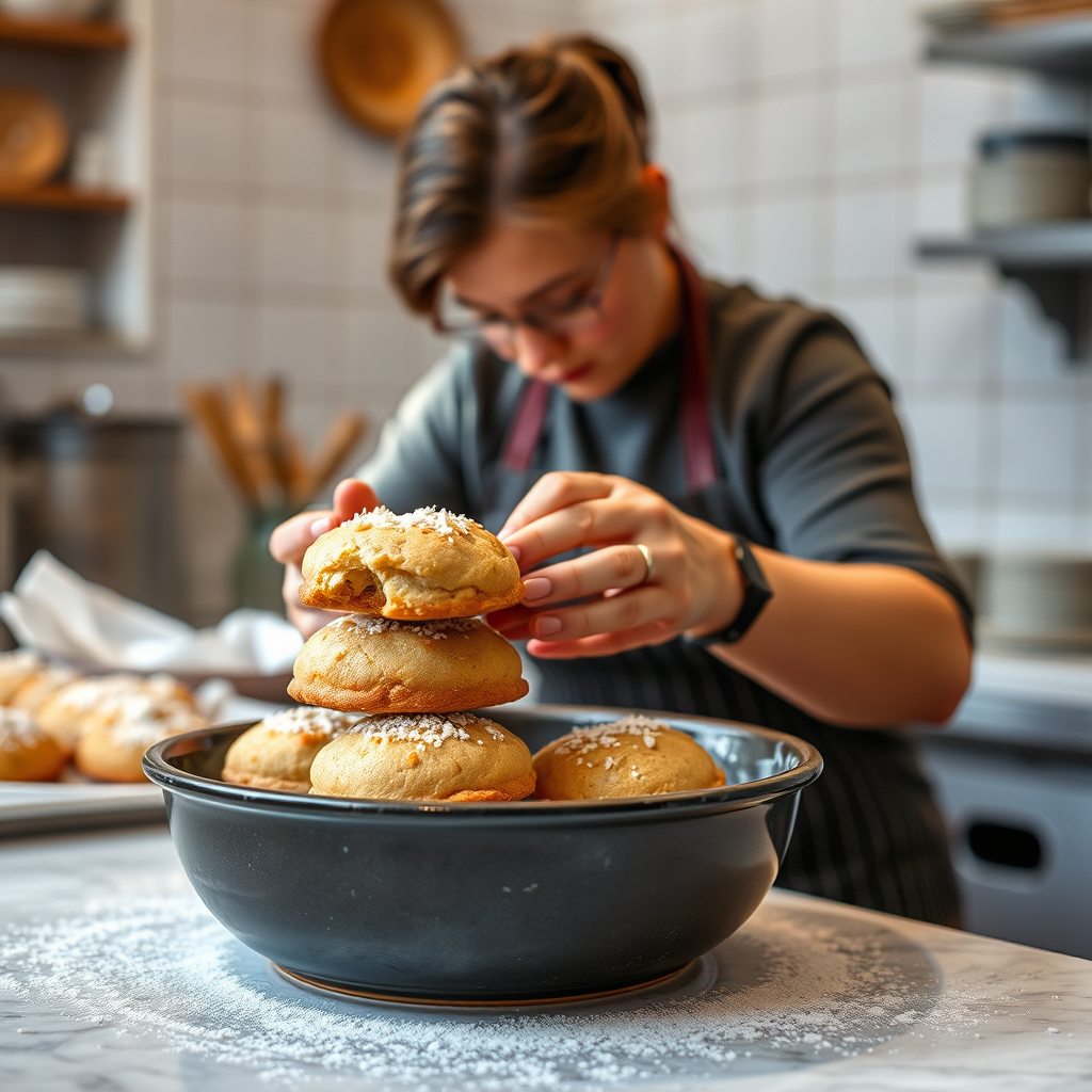Step-by-Step Instructions - pignoli cookie recipe