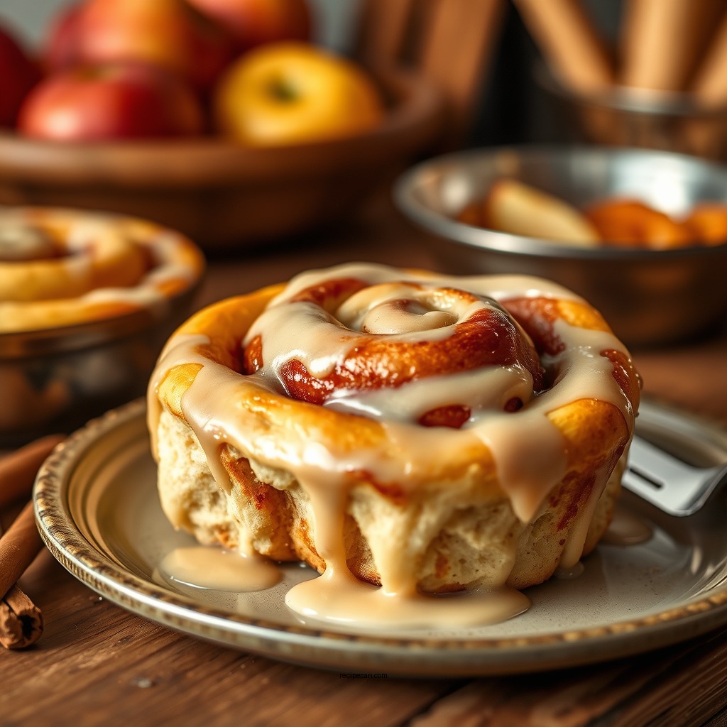 Apple Pie Cinnamon Rolls - pillsbury cinnamon roll recipes