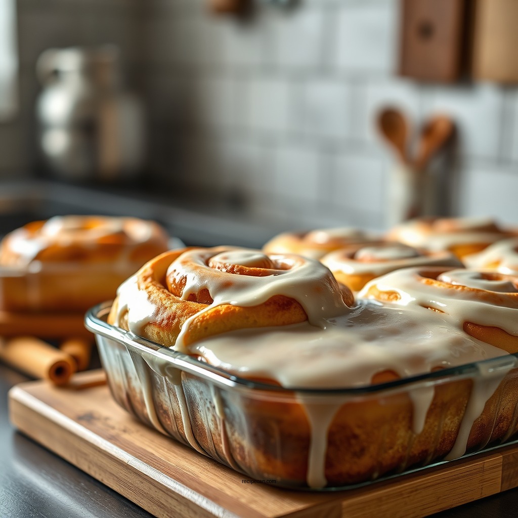 Classic Cinnamon Roll Bake - pillsbury cinnamon roll recipes