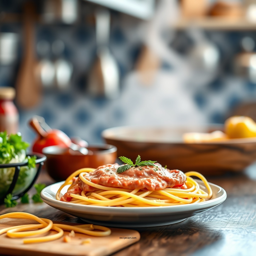 Ingredients Needed for Pink Sauce Pasta - pink sauce pasta recipe