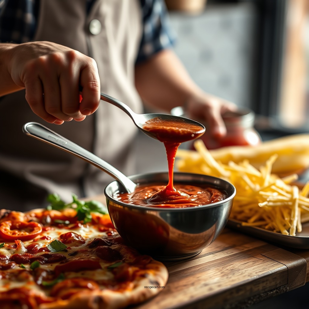 Preparing Your Sauce - pizza sauce recipe easy