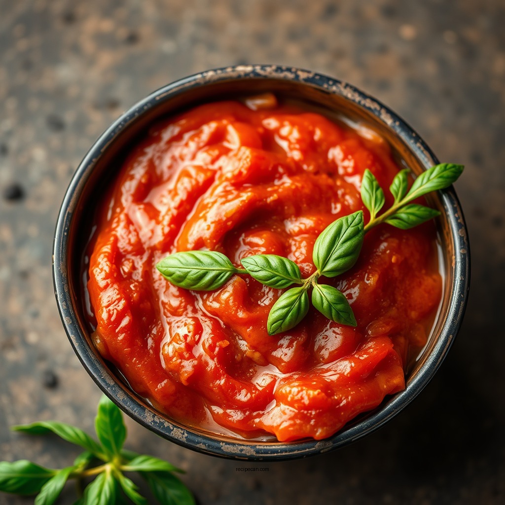 Ingredients Needed for Easy Tomato Sauce - pizza sauce recipe easy tomato sauce