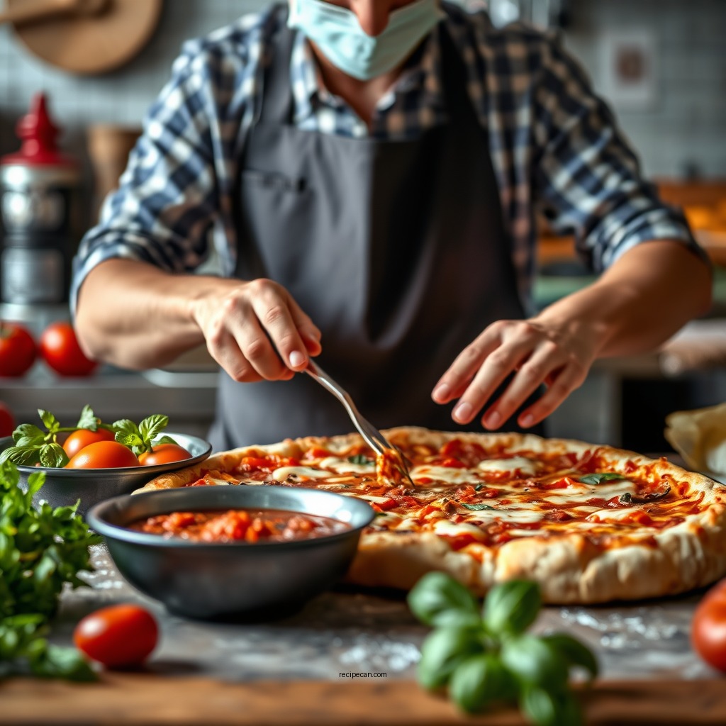 Step-by-Step Preparation - pizza sauce recipe easy tomato sauce
