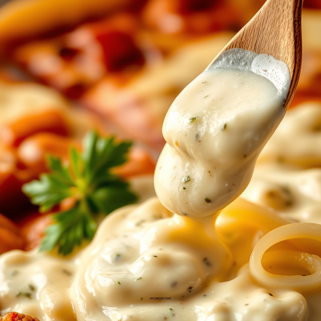 Creamy Alfredo Sauce - pizza sauce recipes