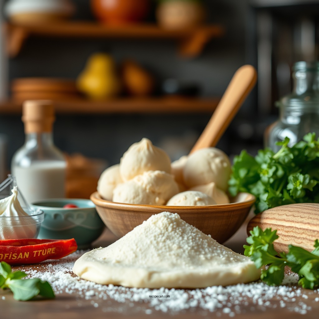 Ingredients Needed for No-Cream of Tartar Playdough - playdough recipe no cream of tartar