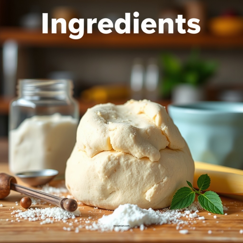 Ingredients You'll Need - playdough recipe with cream of tartar