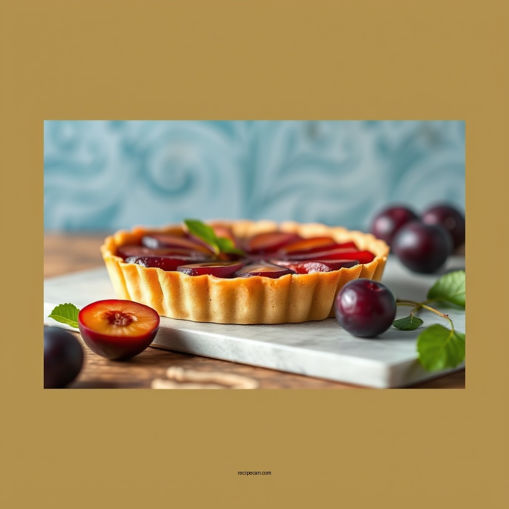 Classic Plum Tart Recipe - plum tart recipes