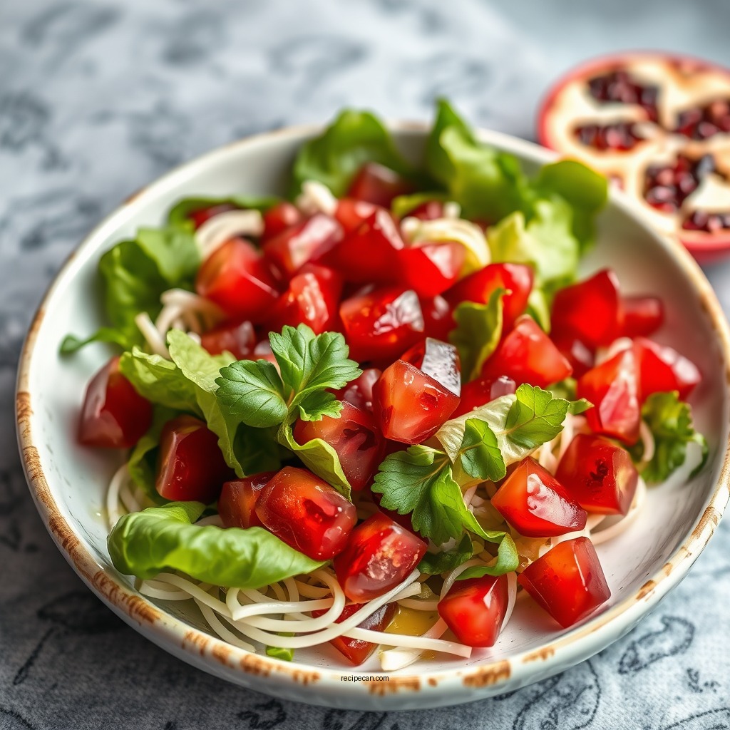 Ingredients You'll Need - pomegranate salad dressing recipe