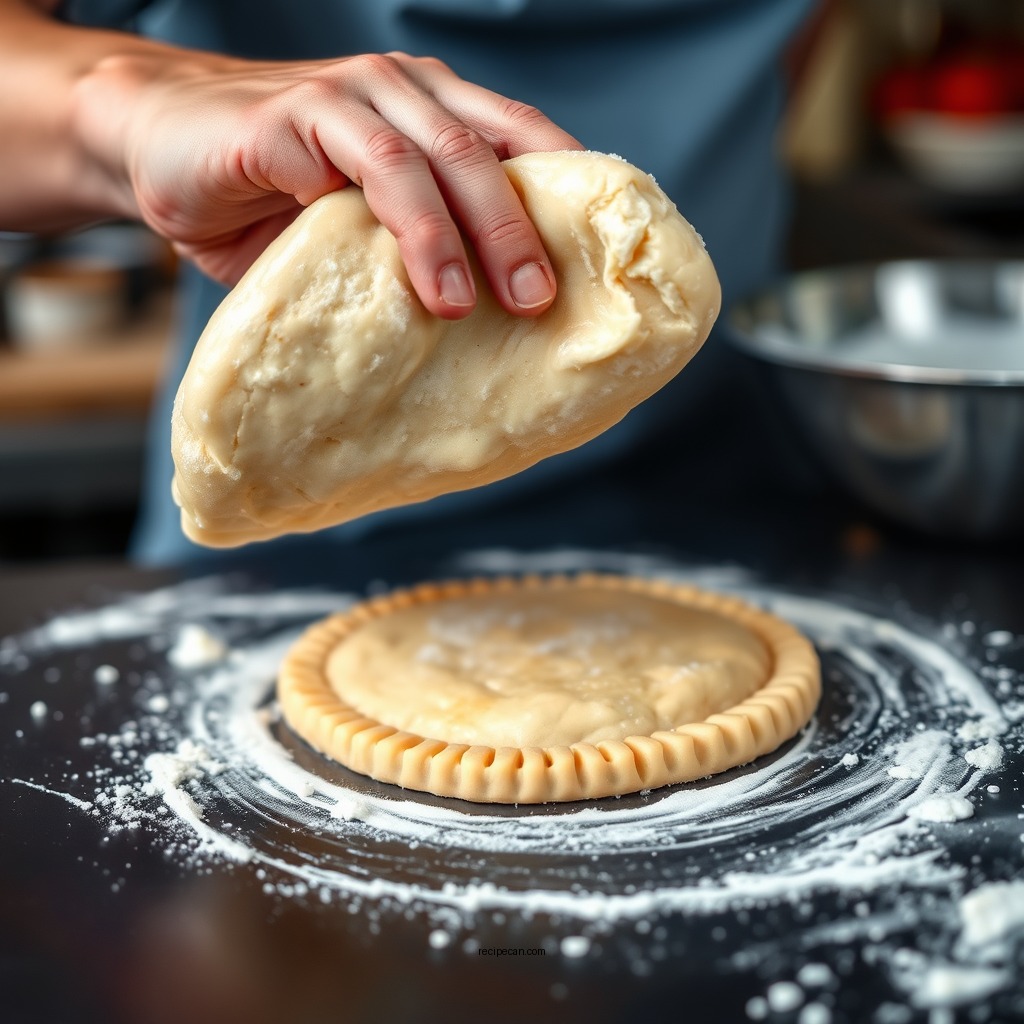 Preparing the Dough - pop tart recipe