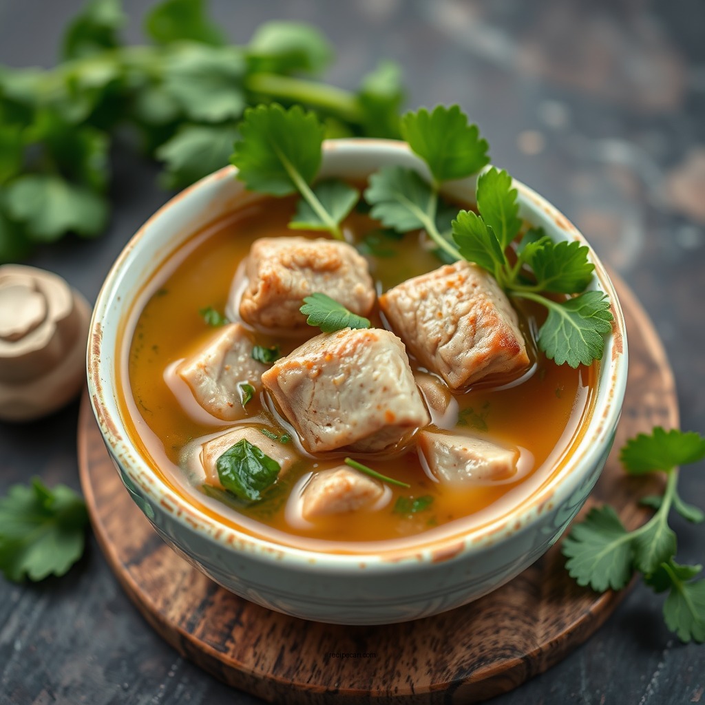 Ingredients Needed - pork watercress soup recipe