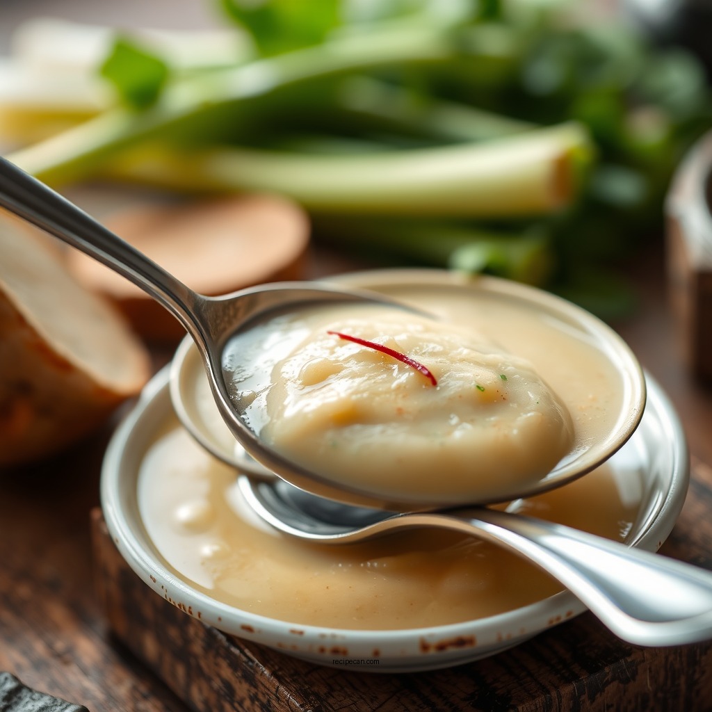 Cooking the Soup Base - potato leek soup no cream recipe