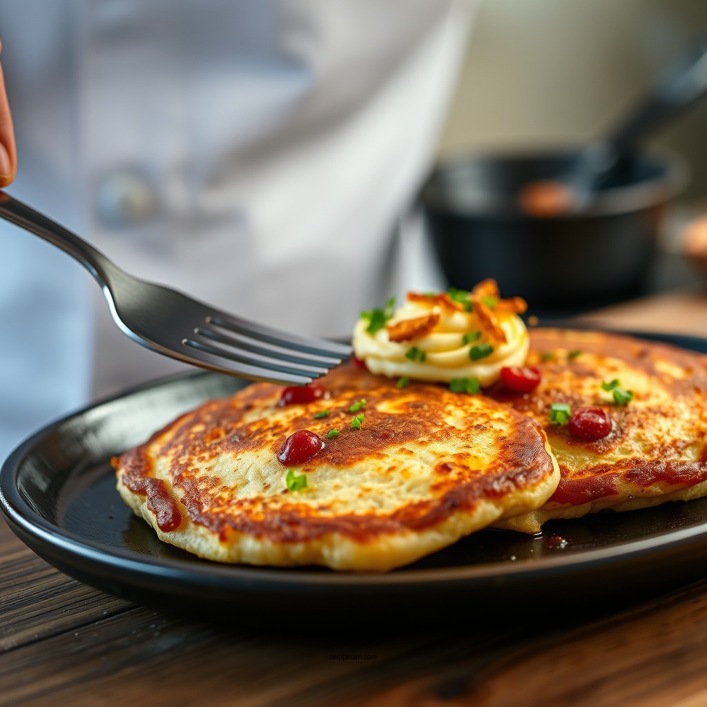 Step-by-Step Instructions - potato pancake recipe with mashed potatoes