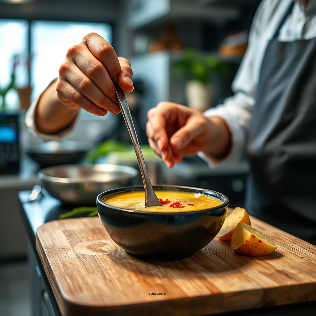 Cooking Process - potato soup recipe without dairy