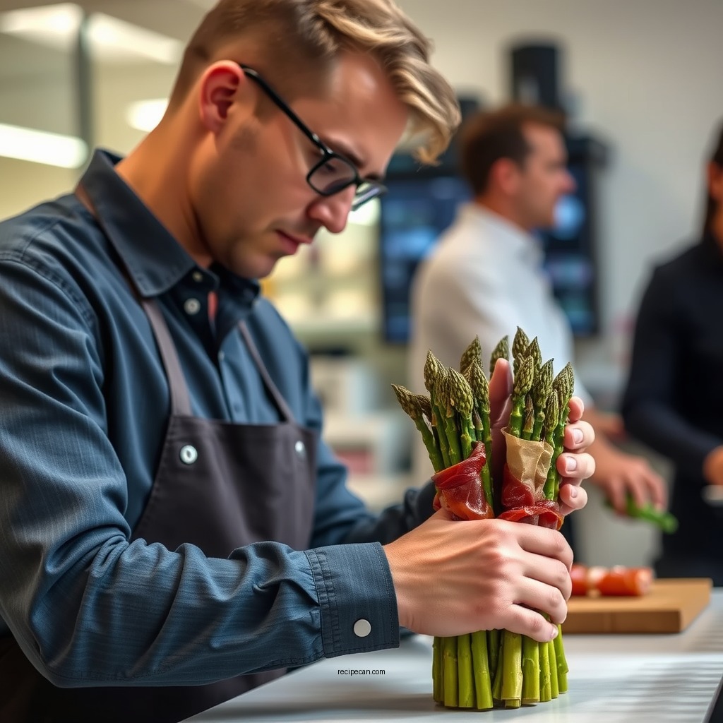 Preparation Steps - prosciutto wrapped asparagus recipe