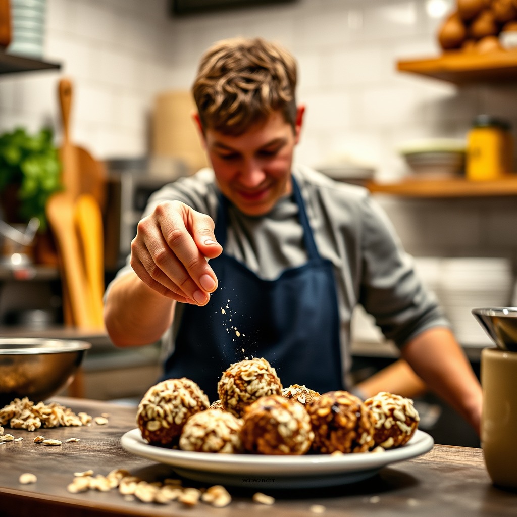 Simple Steps to Prepare Protein Balls - protein ball recipe with oats